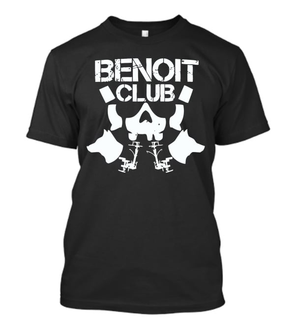 Benoit Club Skull And Wolves T-Shirt