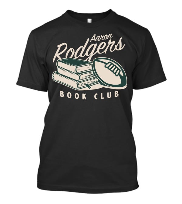 Aaron Rodgers Book Club Football And Books T-Shirt