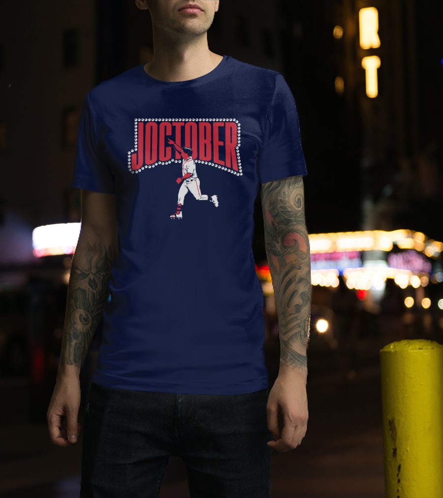 Joctober Baseball Icon Joc Pederson T-Shirt