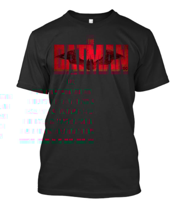 The Batman Red Logo DC Comics T-Shirt