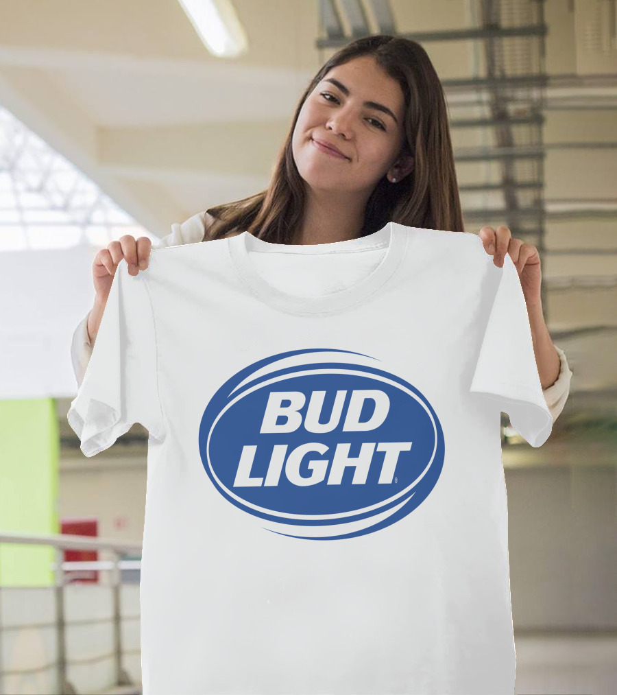 Bud Light Classic Blue Oval T-Shirt
