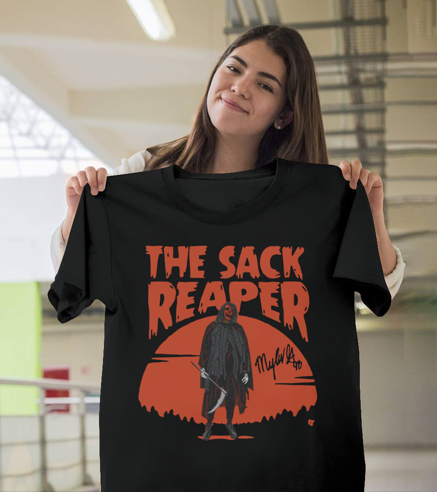 Myles Garrett The Sack Reaper T-Shirt
