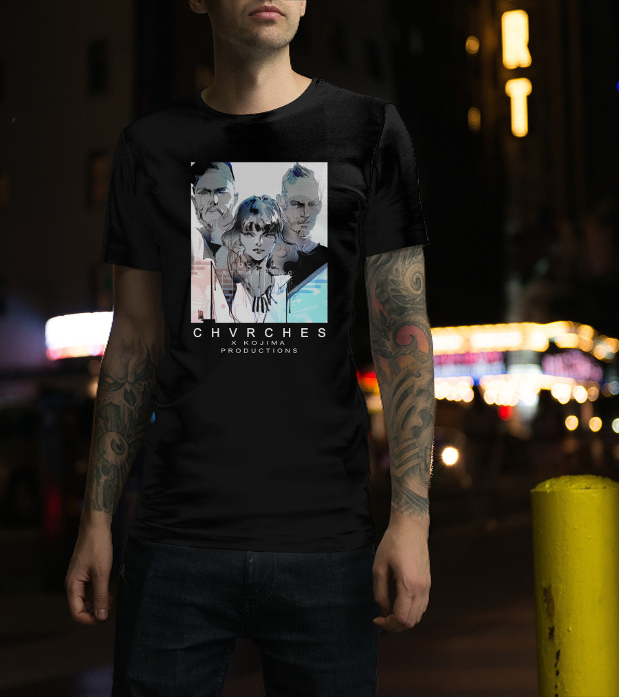 CHVRCHES X Kojima Productions Death Stranding Collaboration T-Shirt
