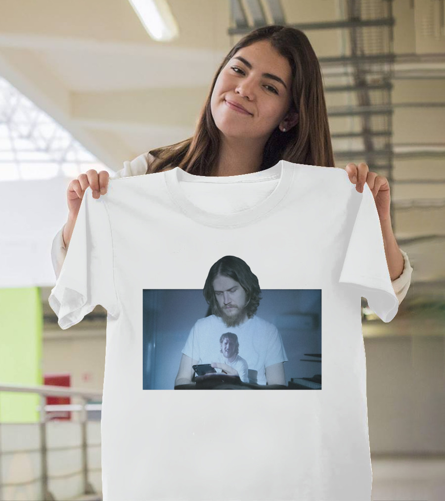 Projection Bo Burnhams White Shirt Digital Illumination T-Shirt