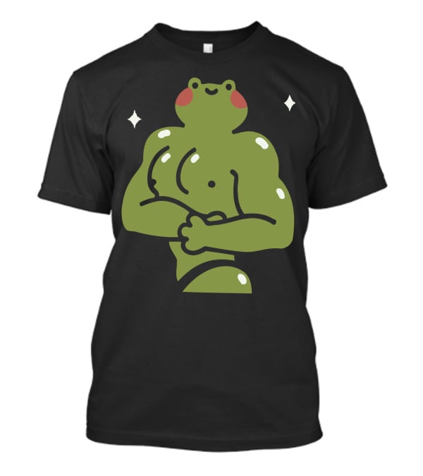 Muscular Ila Frog Con Recovery Pose T-Shirt