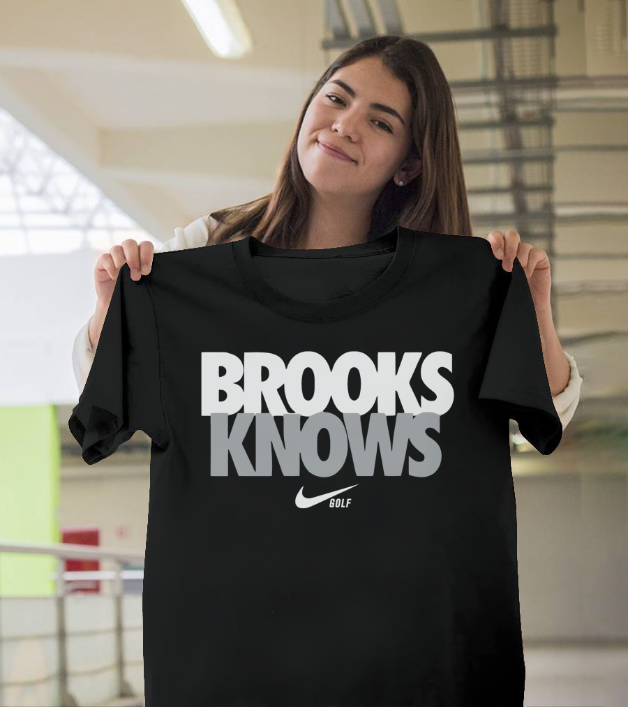 Brooks Knows Golf Brooks Koepka T-Shirt