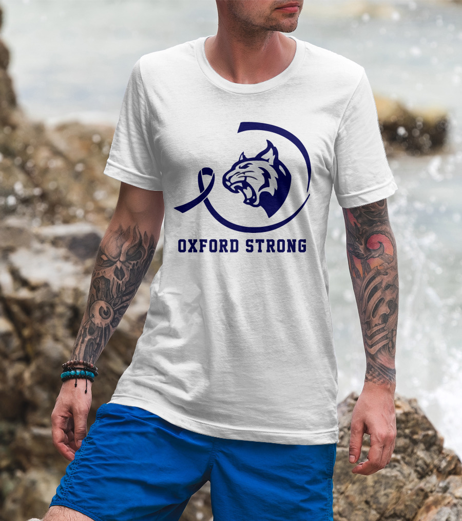 Oxford Strong Tate Myre Wildcats Ribbon T-Shirt