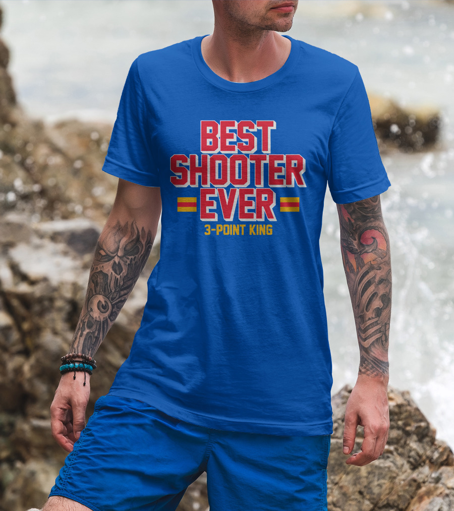 Best Shooter Ever 3-Point King T-Shirt