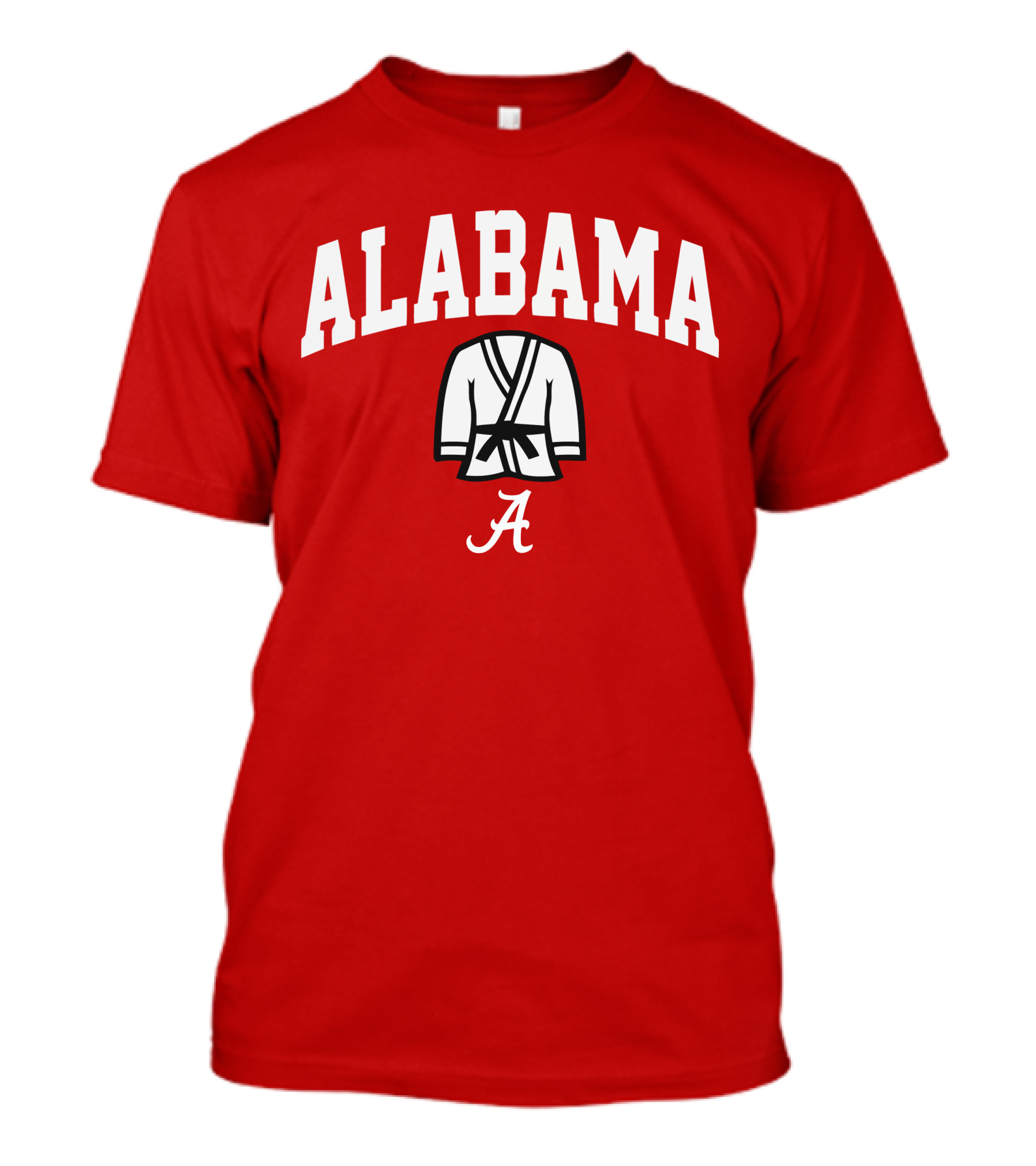 Alabama Kimono Logo With Football Script 'A' T-Shirt