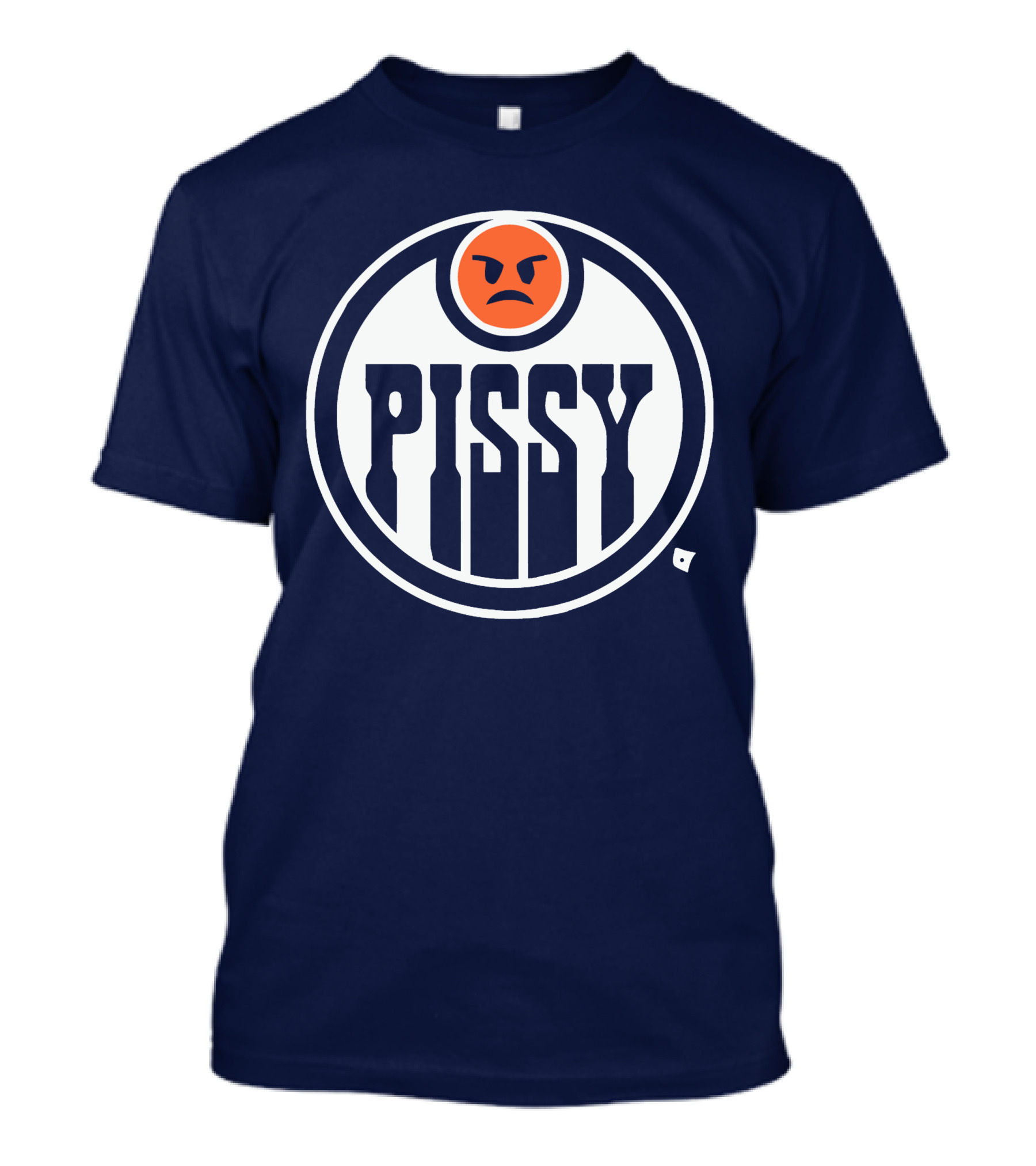 Pissy Emoticon Oilers T-Shirt