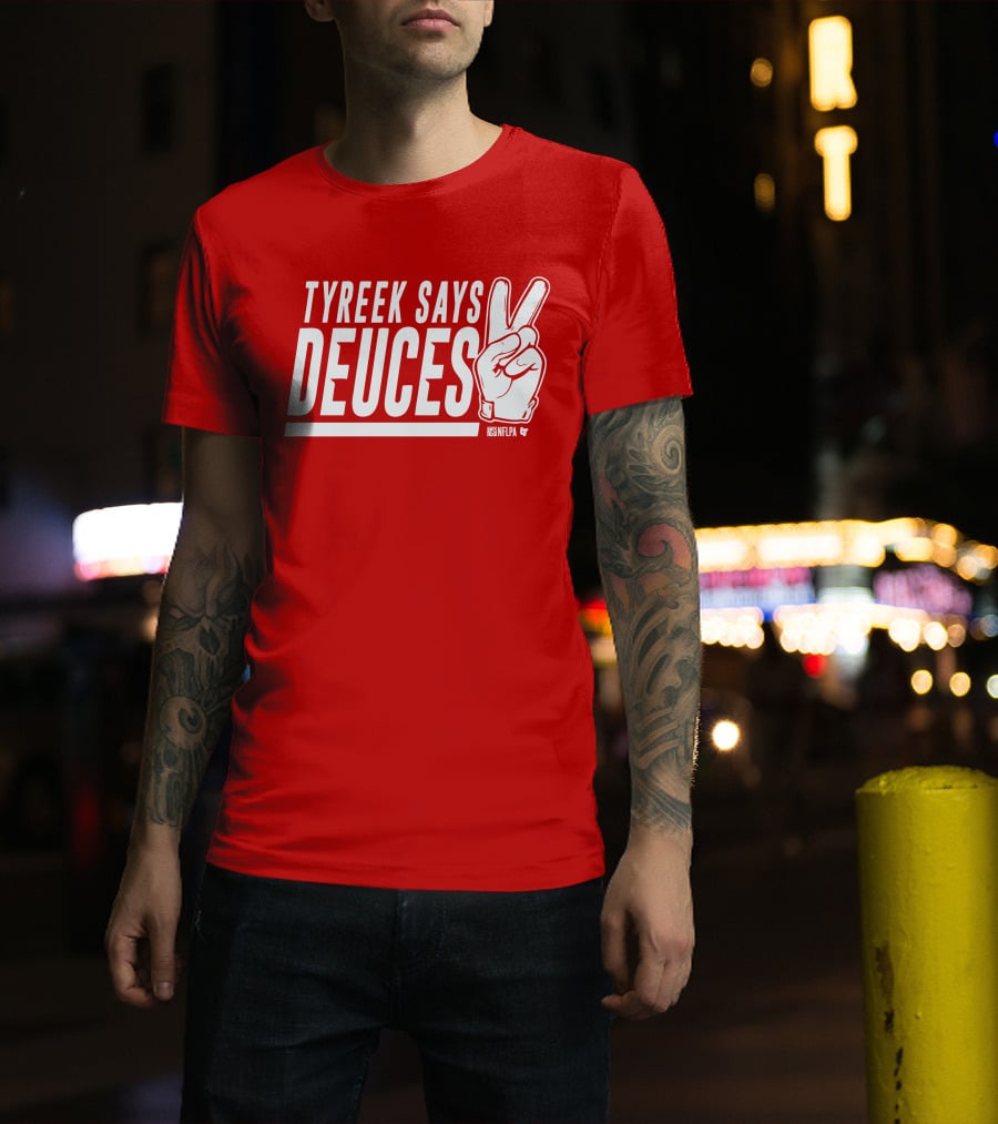 Tyreek Says Deuces Nflpa T-Shirt