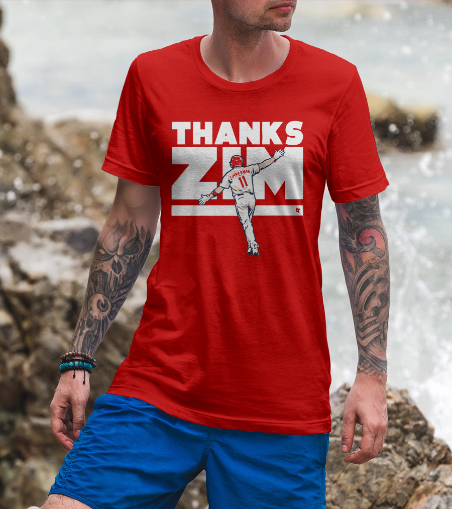 Thanks Zim Ryan Zimmerman 11 T-Shirt