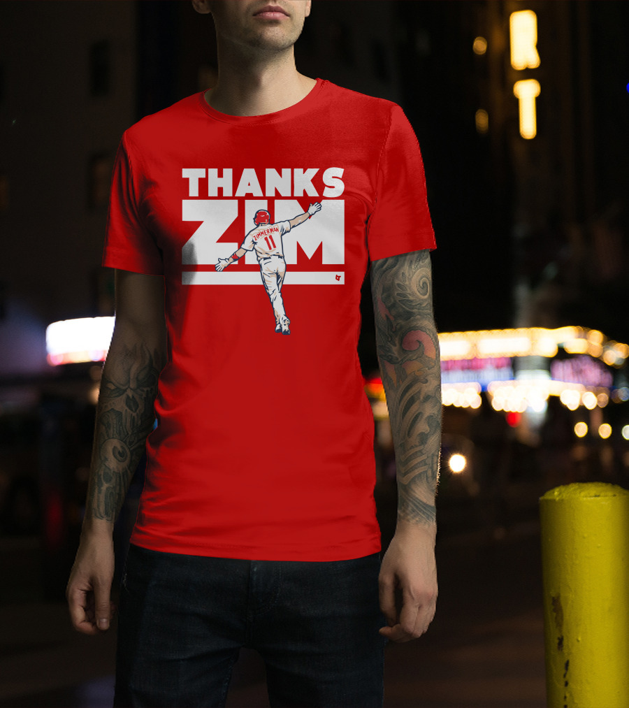Thanks Zim Ryan Zimmerman 11 T-Shirt