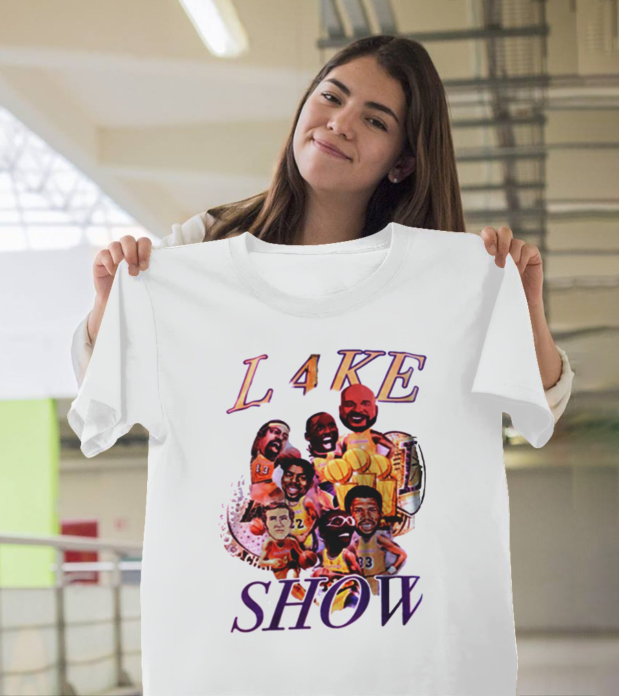 L4KE SHOW LeBron James Laker Legends T-Shirt
