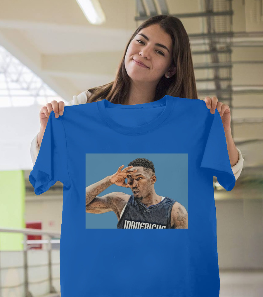 Dorian DFS Mavericks Basketball Player Gesture T-Shirt