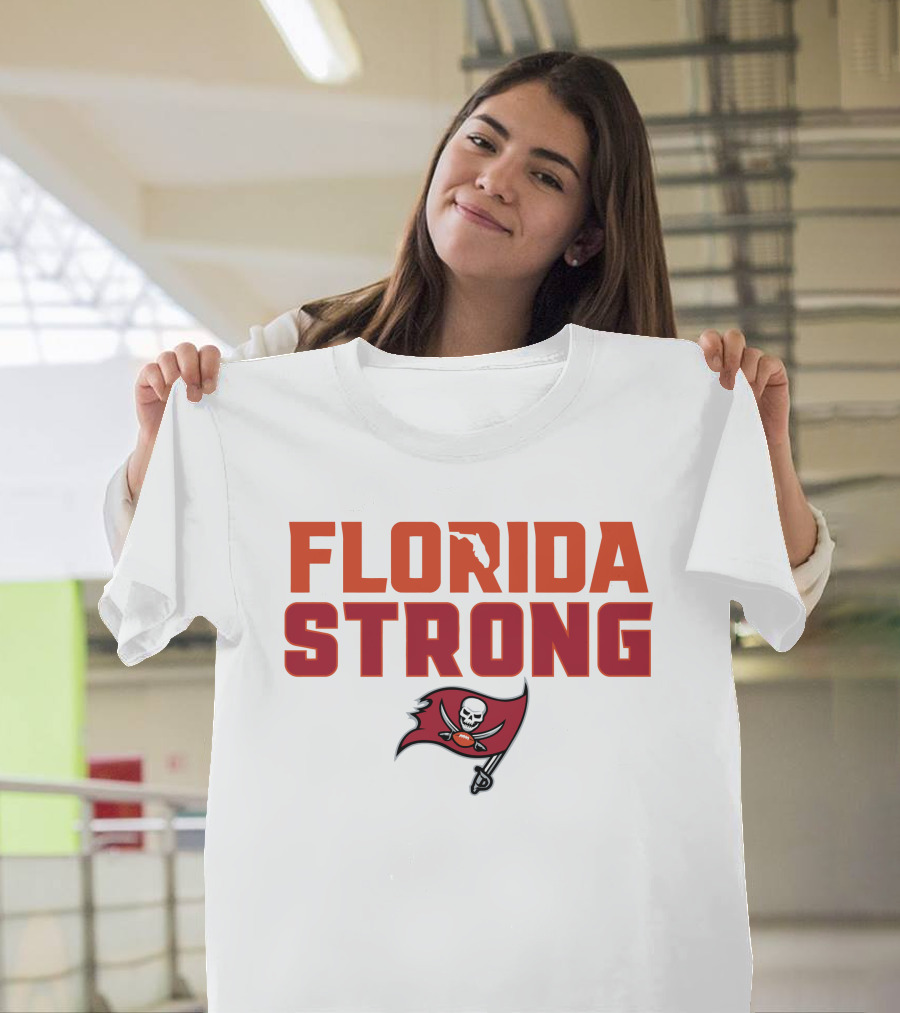 Florida Strong Buccaneers Logo Elements T-Shirt