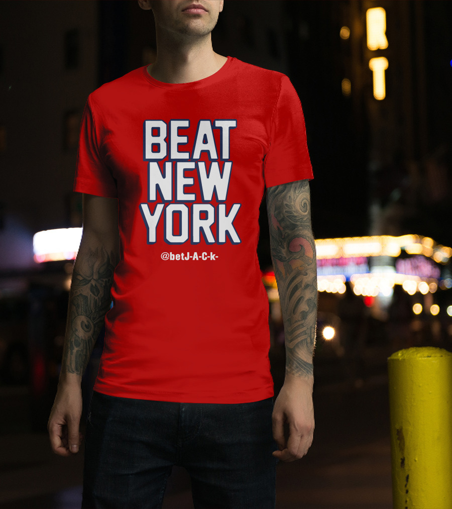 Beat New York @betJ-A-C-k- T-Shirt