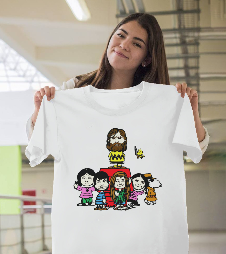 Charlie Manson And Spooky Peanuts T-Shirt