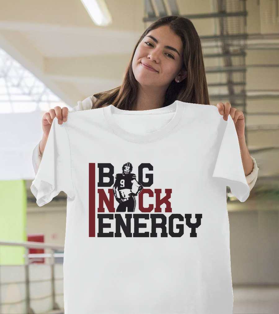Big Nick Energy Nick Muse Football Number 9 Player T-Shirt