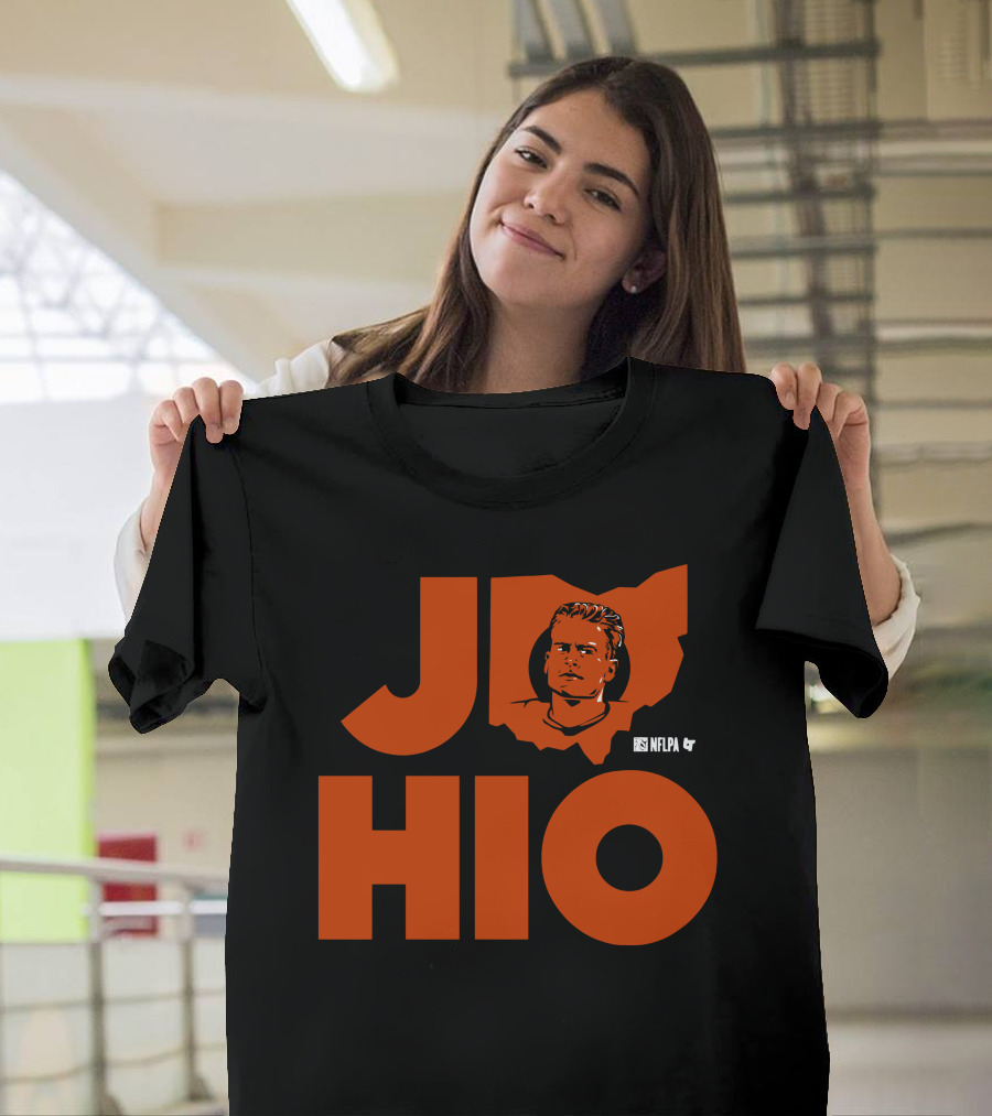 Joe Burrow JoHio NFLPA Browns Ohio T-Shirt