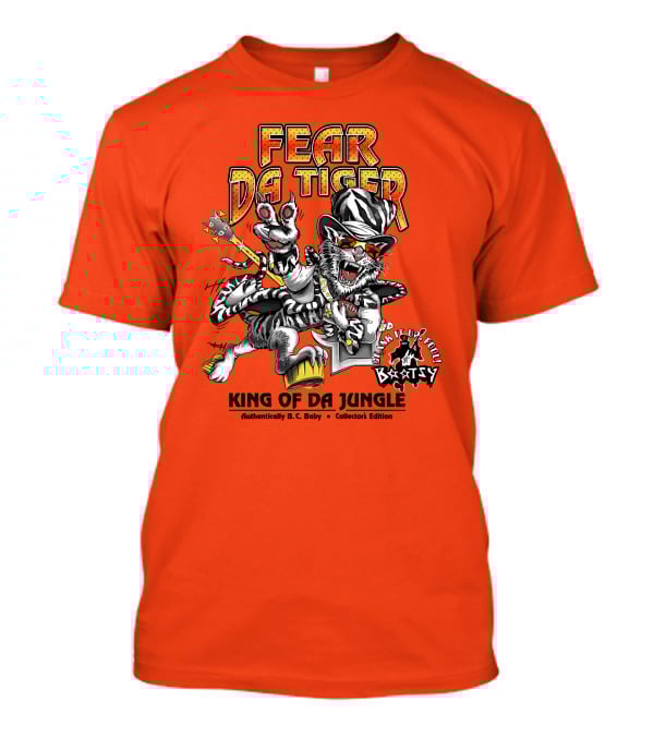 Fear Da Tiger King Of Da Jungle Bootsy Collectors Edition T-Shirt