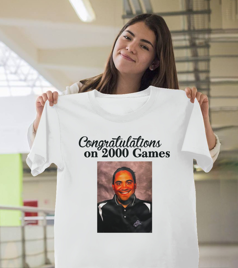 Congratulations on 2000 Games T-Shirt