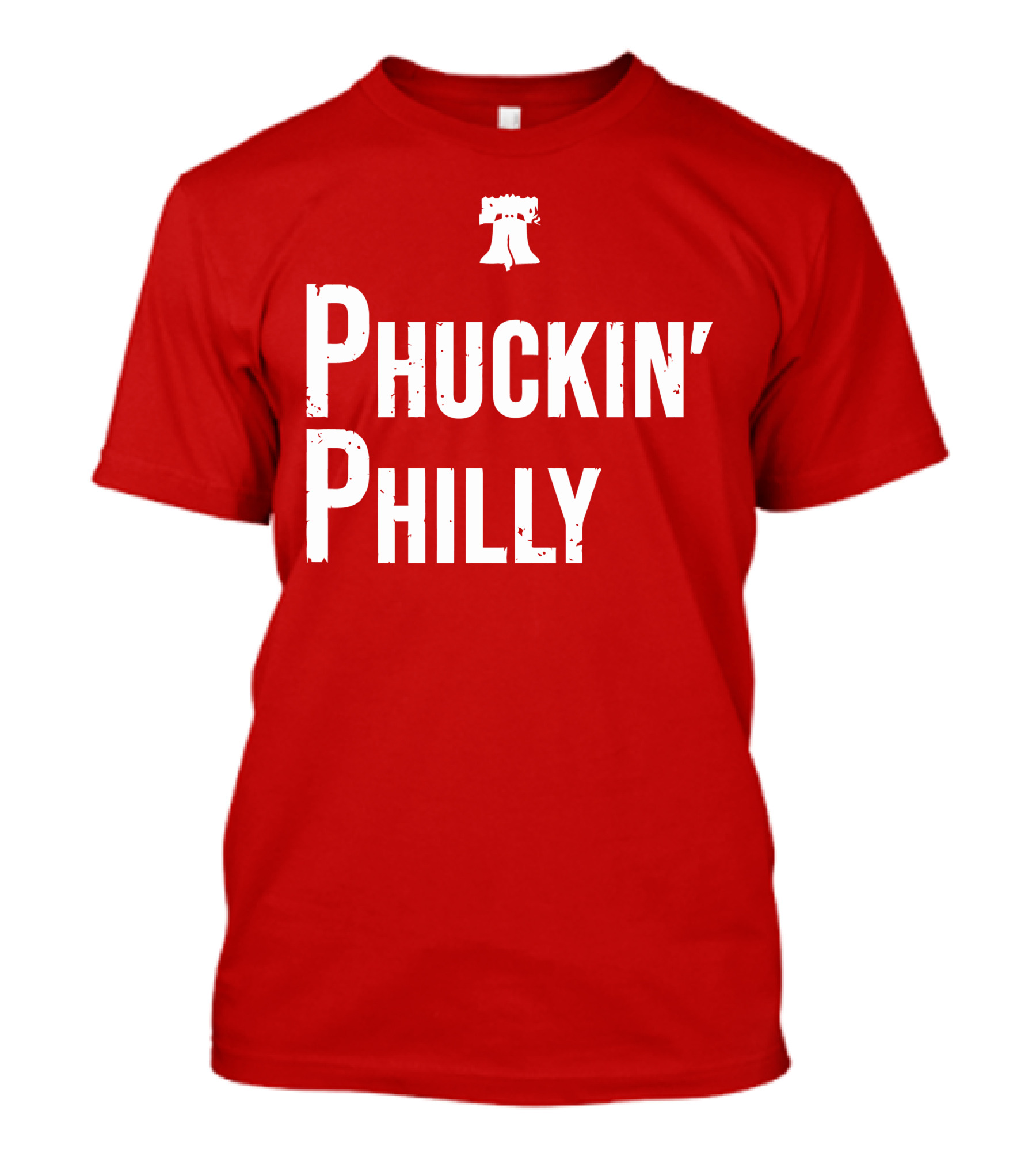 Phuckin Philly Liberty Bell Red T-Shirt