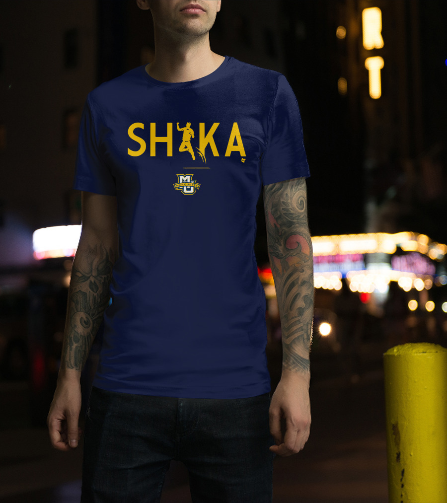 Marquette Basketball Shaka MU T-Shirt