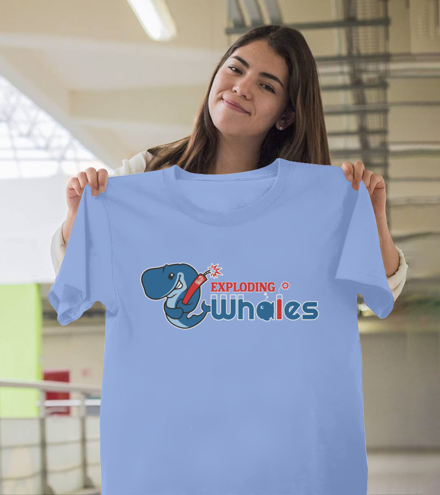 Eugene Emeralds Exploding Whales T-Shirt