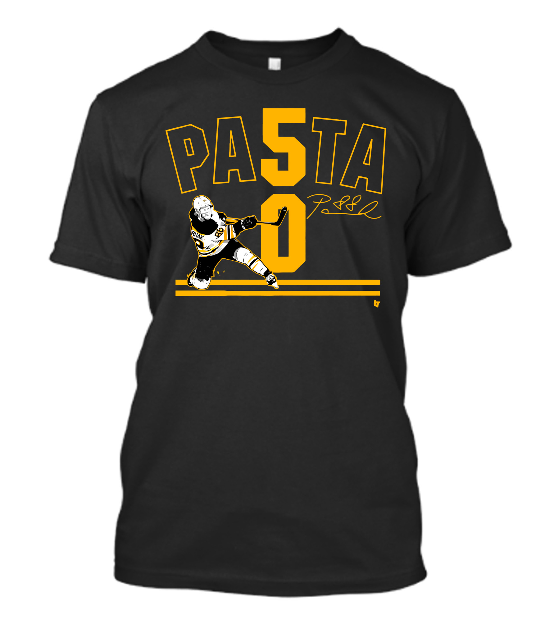PASTA 50 Pastrnak Hockey Player 88 T-Shirt