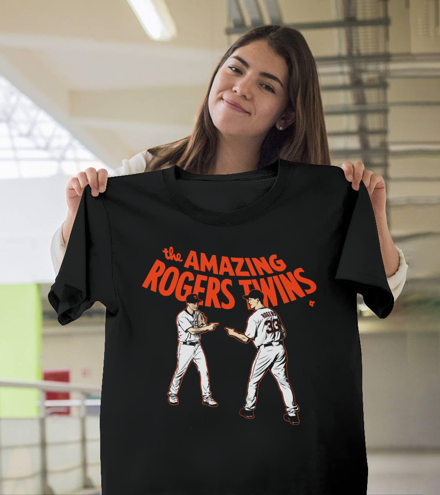 The Amazing Rogers Twins San Francisco Baseball Players T-Shirt