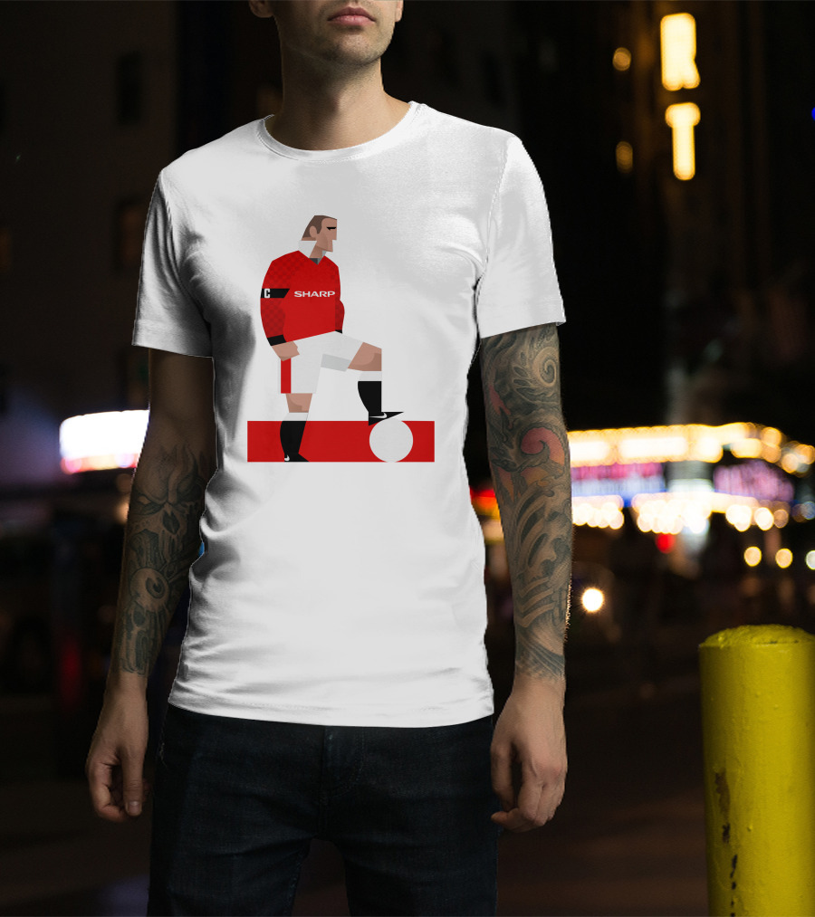 Stanley Chow Eric Sharp Captain Soccer Player T-Shirt