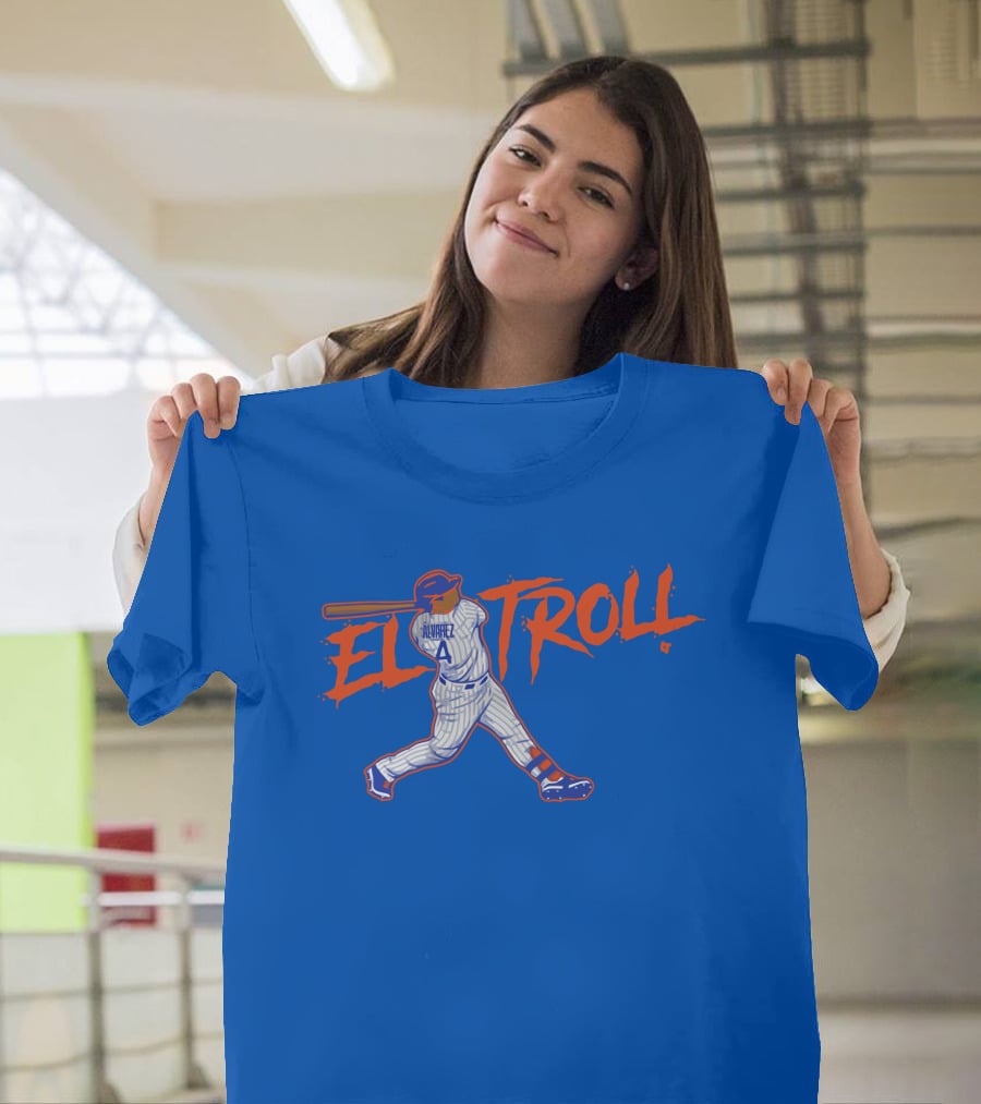 Francisco Álvarez El Troll Baseball T-Shirt