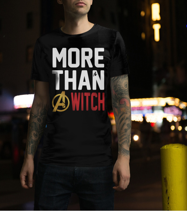 MORE THAN A WITCH AVENGERS HALLOWEEN T-Shirt