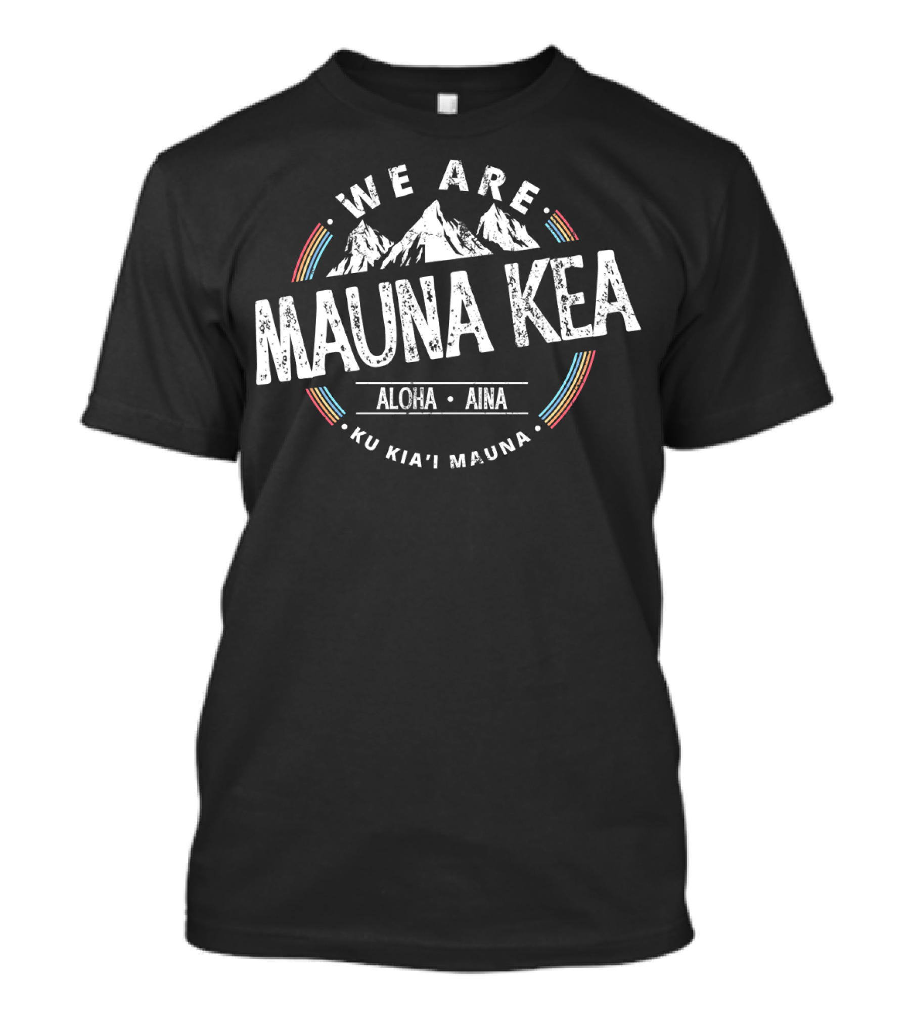 We Are Mauna Kea Aloha Aina Ku Kia'i Mauna T-Shirt