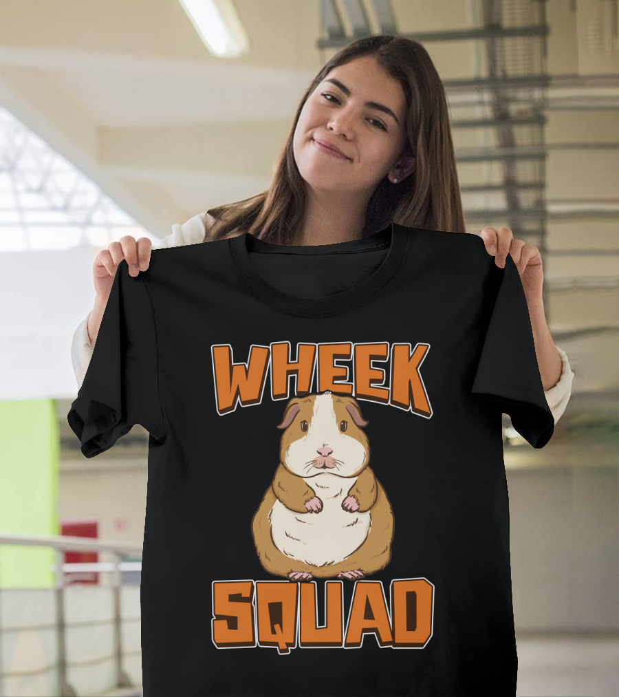 Wheek Squad Guinea Pig Furry Potato Pet Cavy T-Shirt