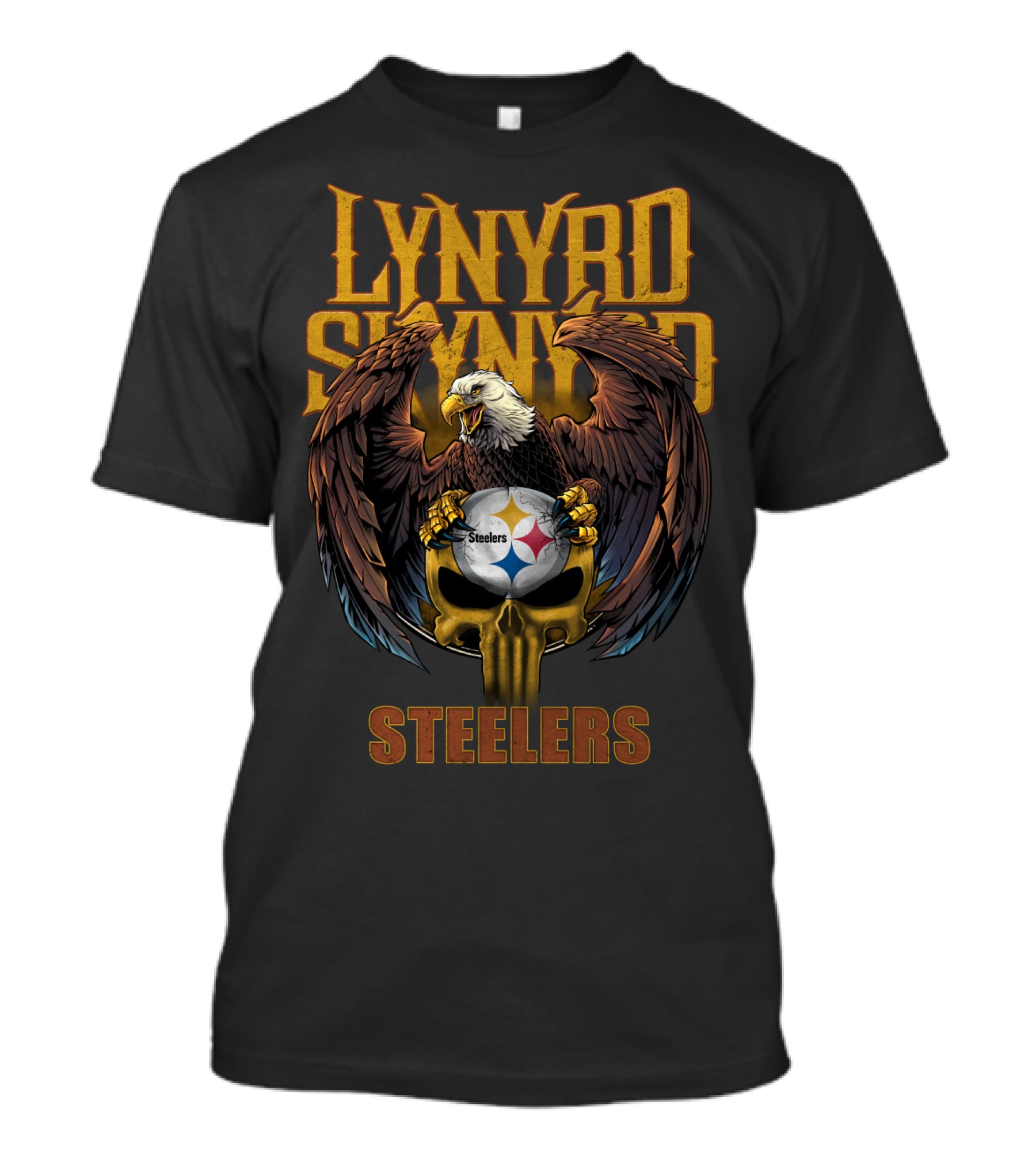Lynyrd Skynyrd Eagle Pittsburgh Steelers T-Shirt