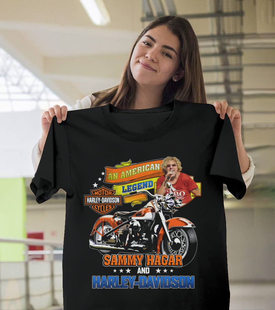 Sammy Hagar And Harley Davidson An American Legend T-Shirt