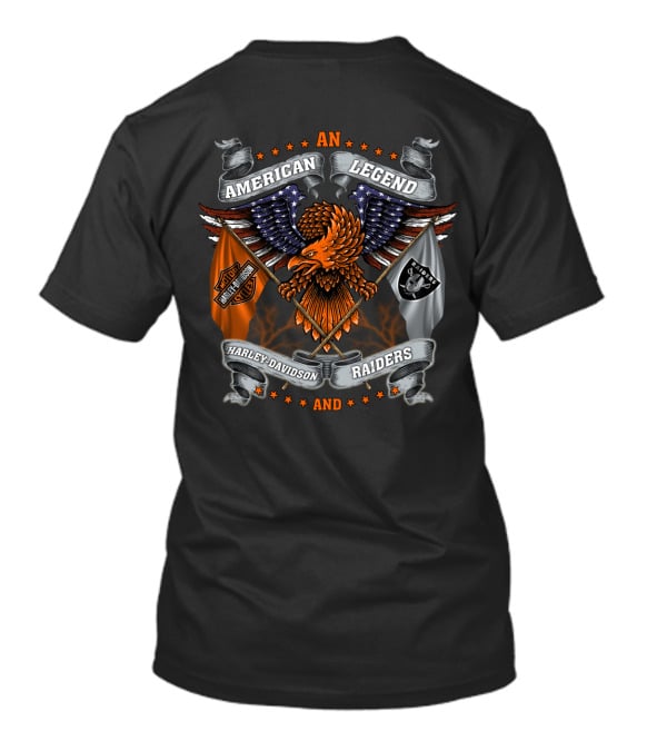 An American Legend Harley Davidson Raiders T-Shirt