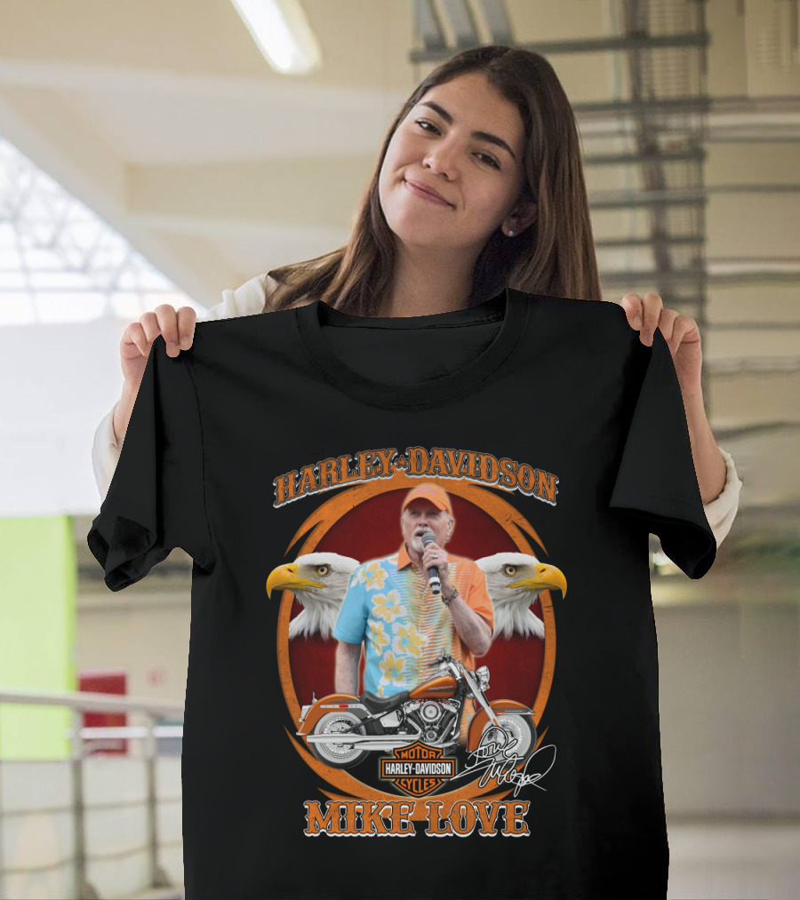 Harley Davidson Motor Cycles Mike Love T-Shirt