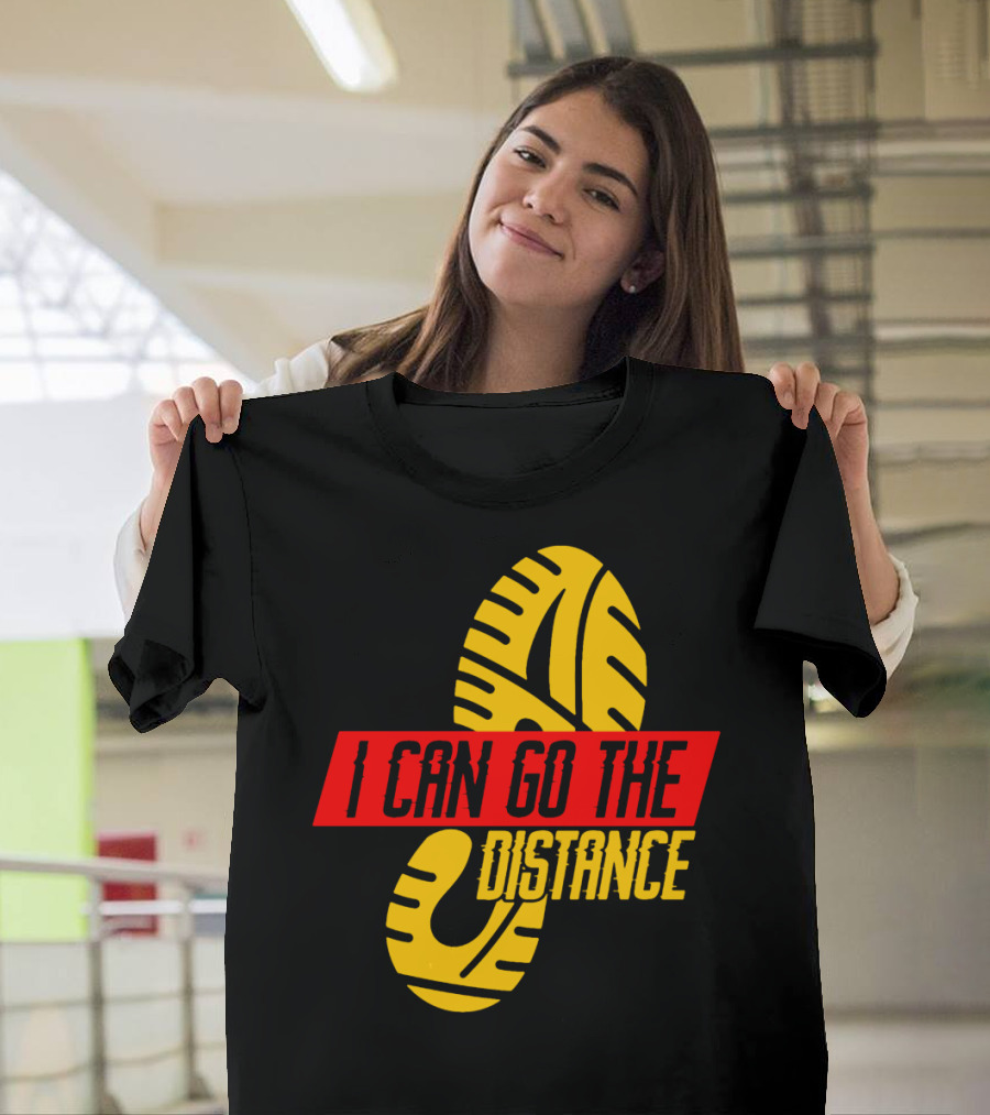 I Can Go the Distance Runner Running Coach Fan Lover Sport T-Shirt