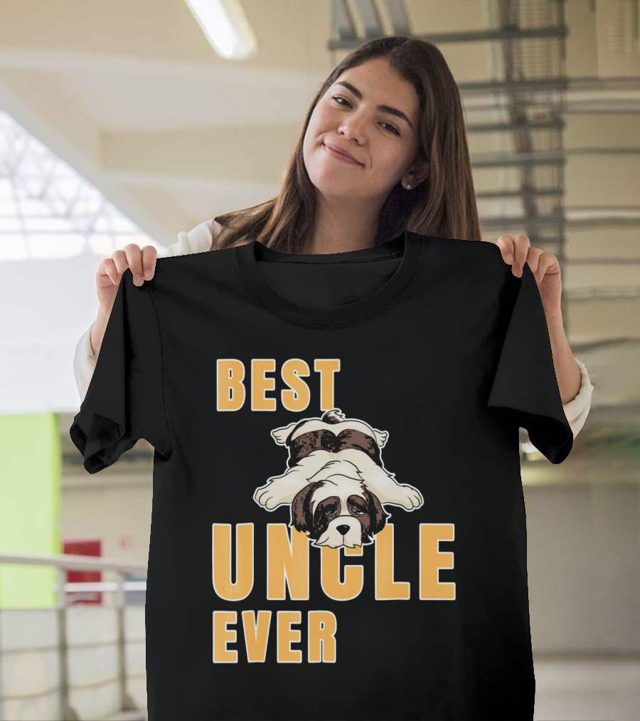 Best Shih Tzu Uncle Ever Dog T-Shirt
