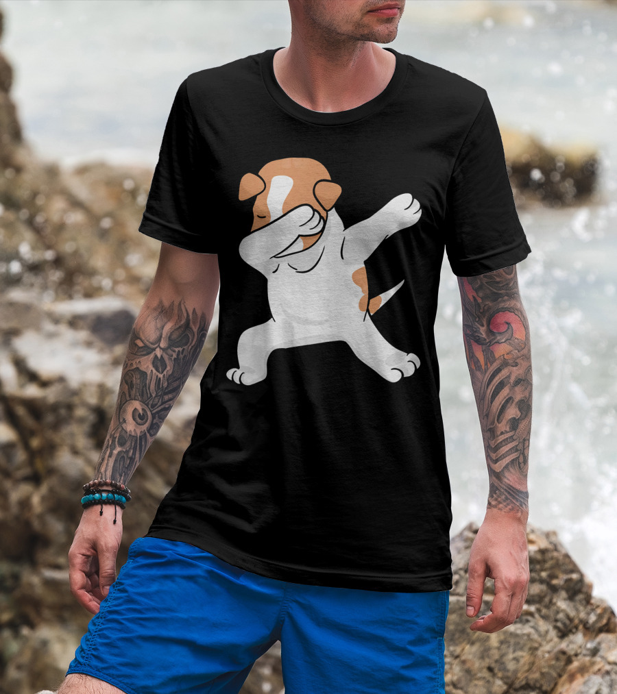 Dabbing Jack Russell Terrier Dab Dance Pose T-Shirt