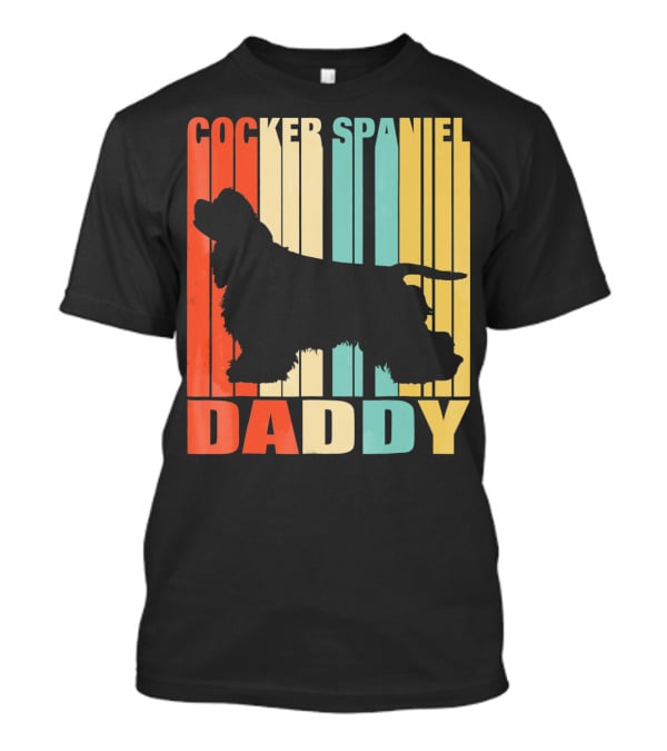 Cocker Spaniel Daddy Vintage T-Shirt