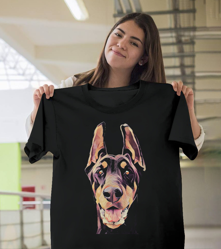 Doberman Pinscher Dobie Classic Dog T-Shirt