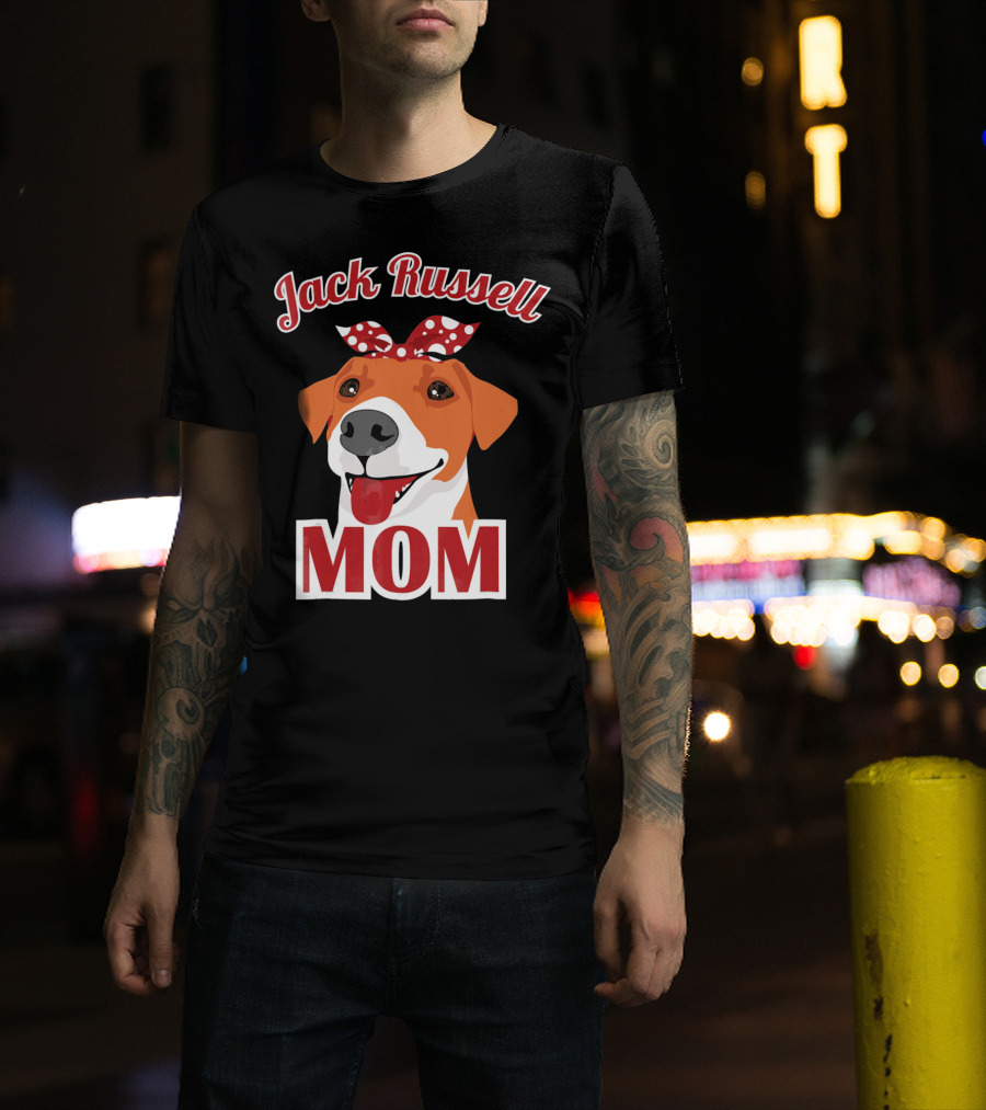 Jack Russell Terrier Mom Puppy Dog T-Shirt
