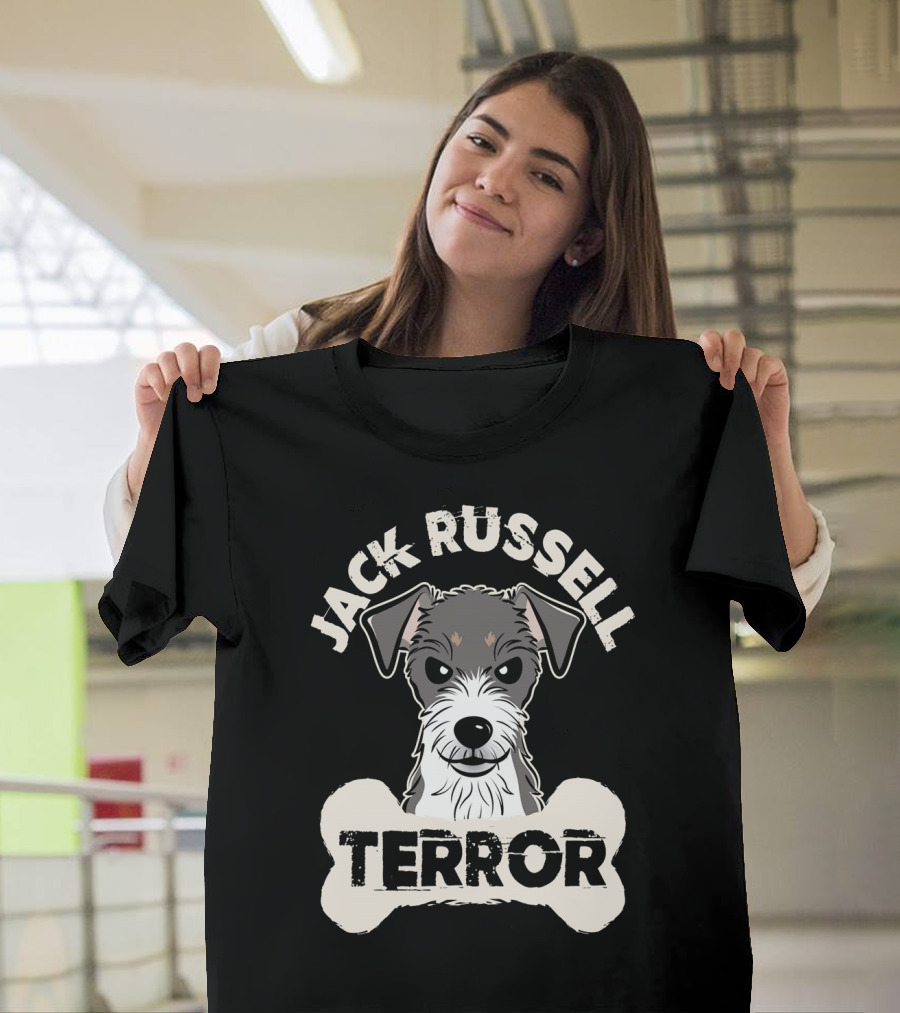 Jack Russell Terrier Funny Terror Bone T-Shirt