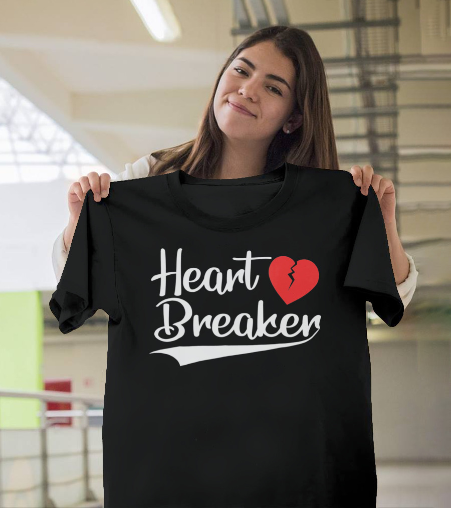 Heart Breaker Broken Heart Valentines Day T-Shirt