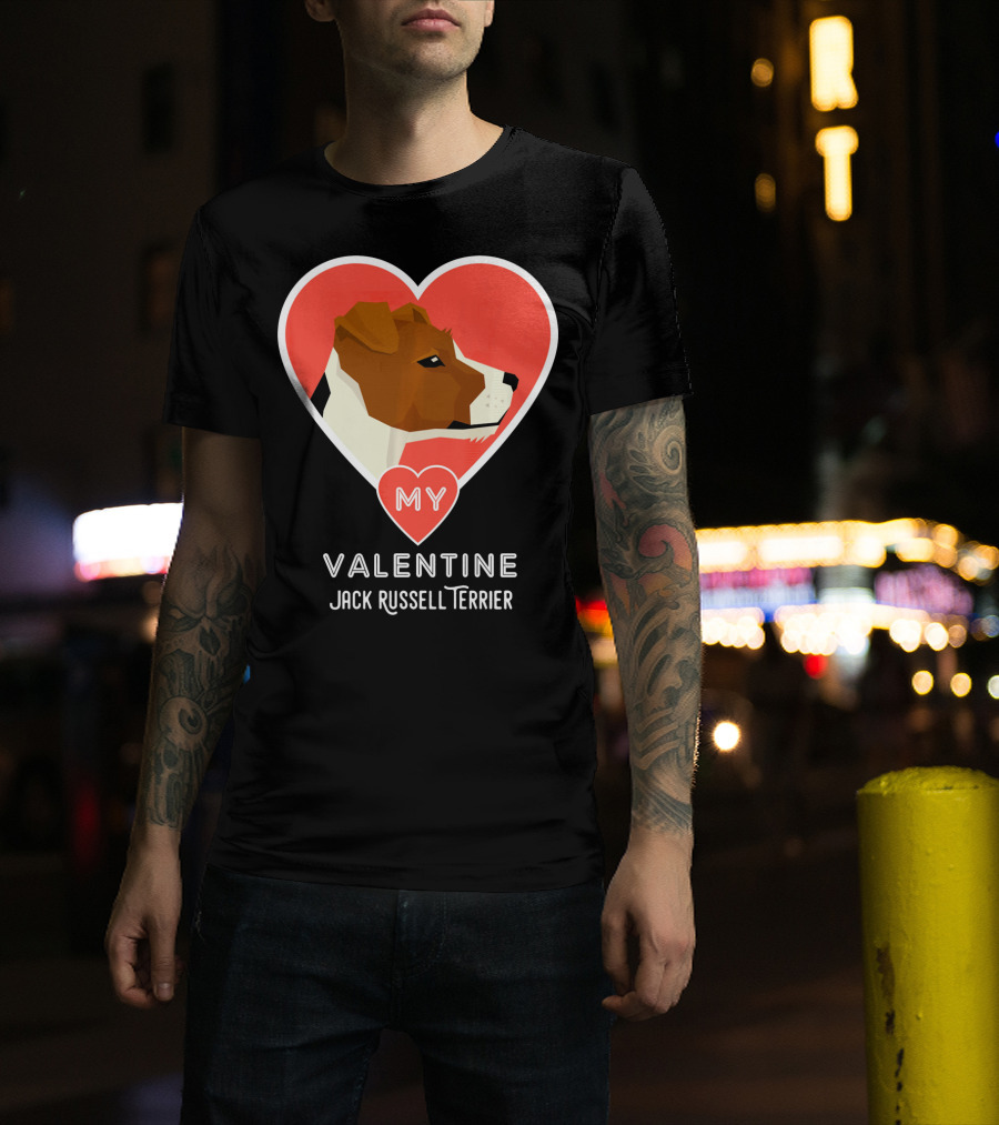 My Valentine Jack Russell Terrier T-Shirt