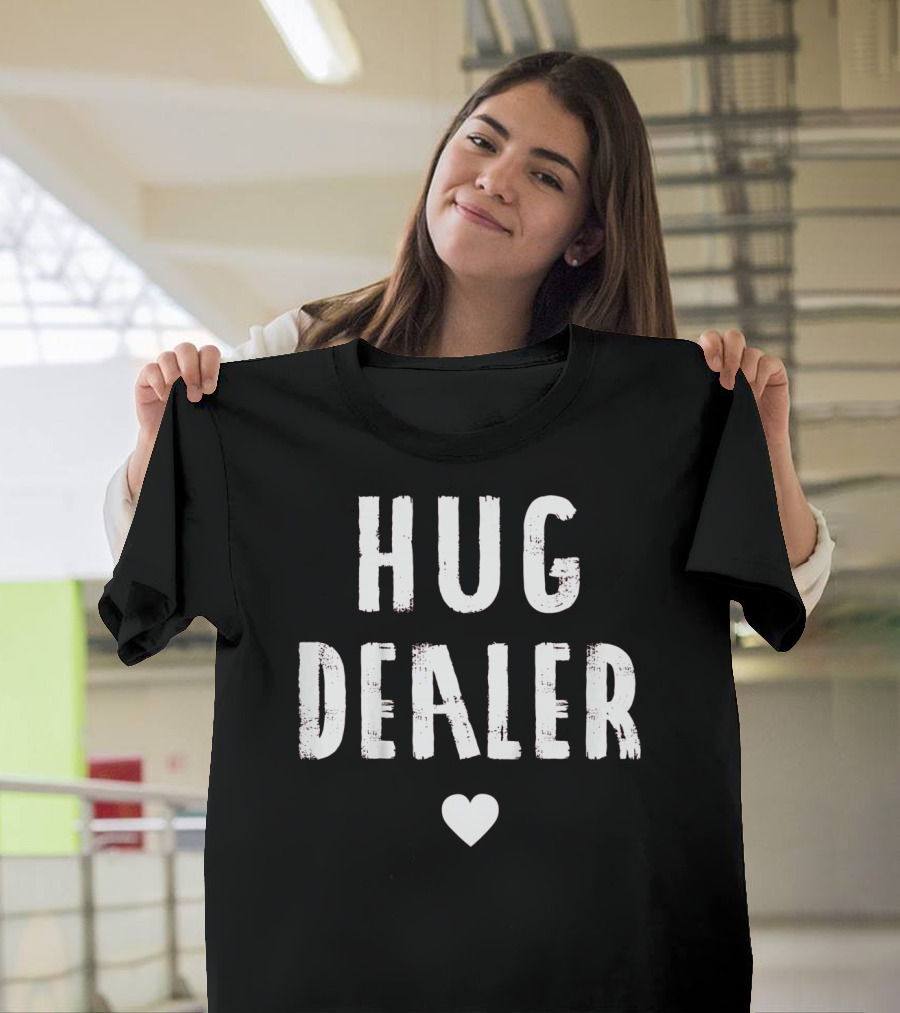 Kids Valentine's Day Hug Dealer Heart T-Shirt